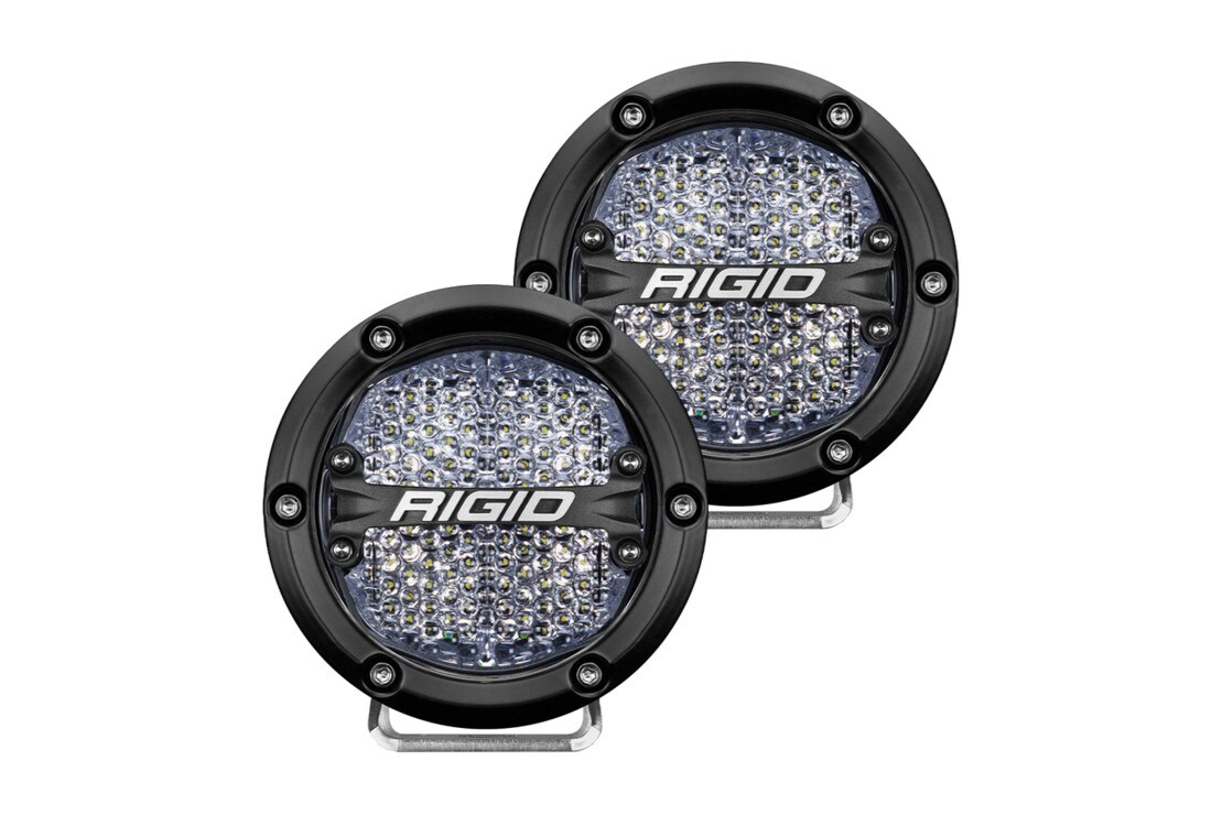 Rigid 360 Series 6in LED Pod Lights | Headlight Revolution RIG36204