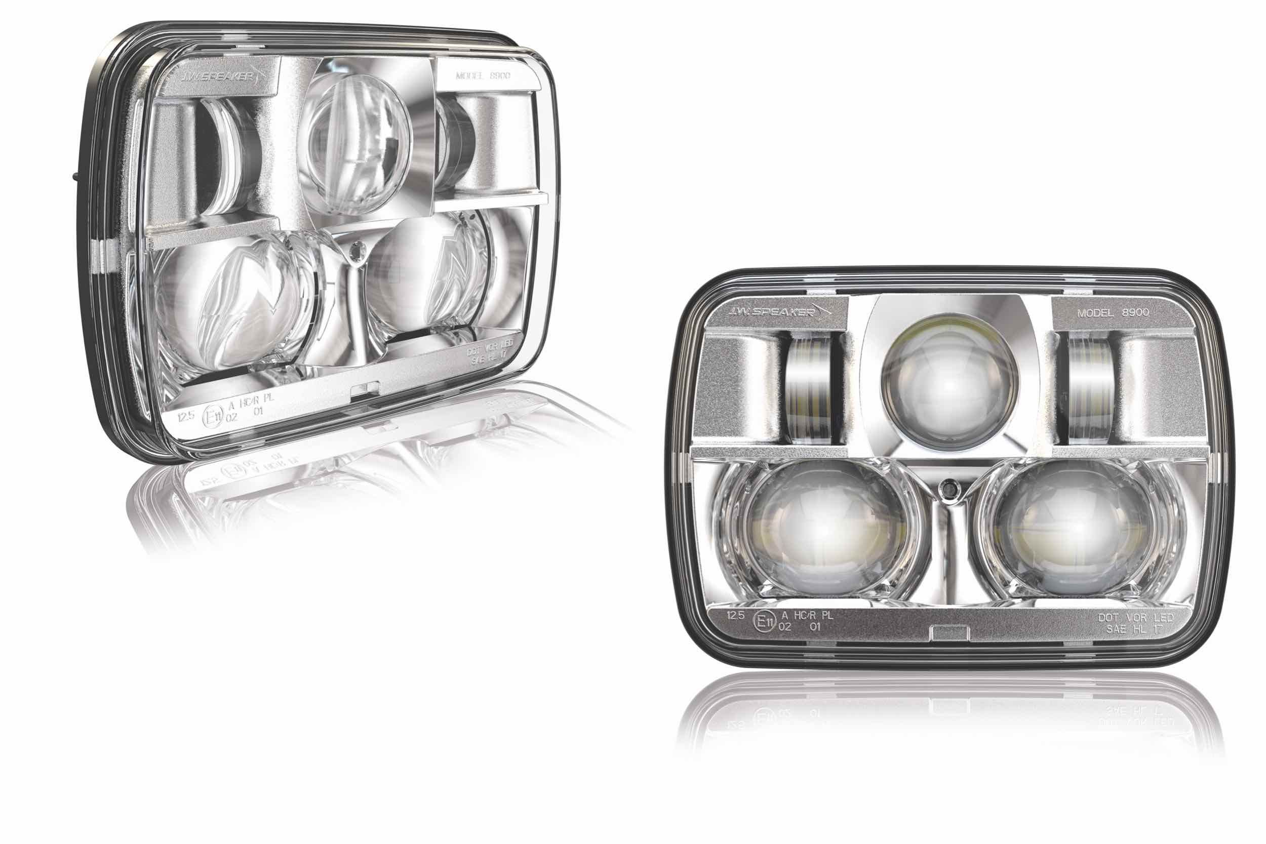 jw speaker 8900 led 5x7 headlight