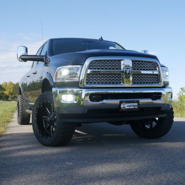 Dodge Ram 09-18 Bright LED Fog Light Upgrade Kit | HR