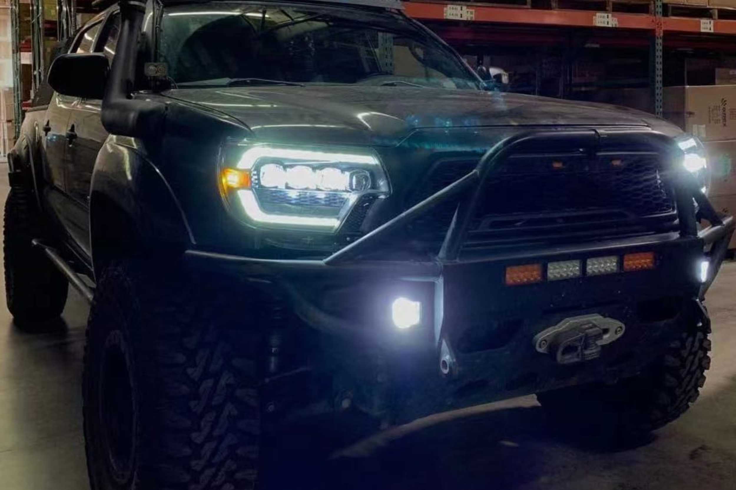 toyota tacoma hid headlights