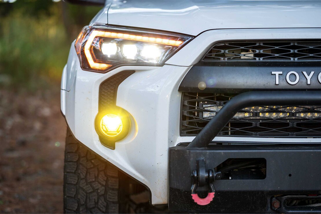 Headlight Revolution | Morimoto 4Banger LED Fog Lights: Toyota Tundra ...